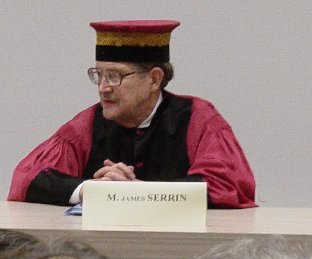James Serrin with a very nice hat !