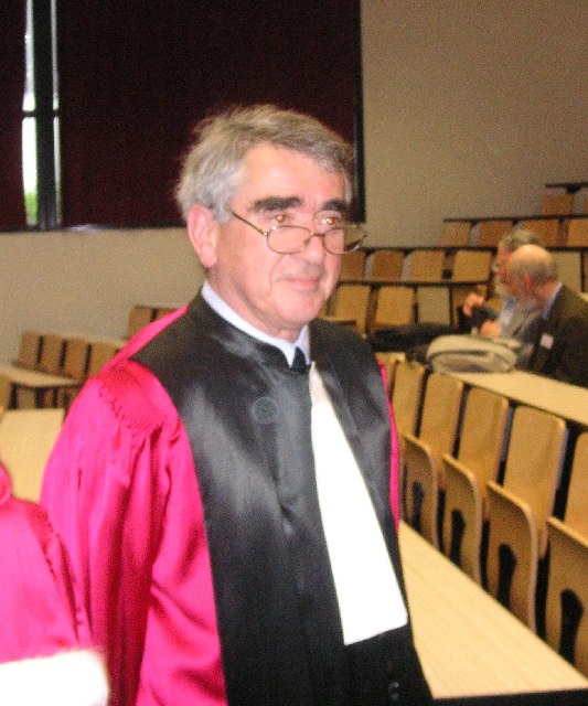 Christian Peskine representing the CNRS