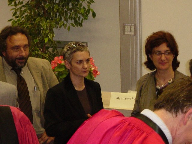 Mrs Florence Fresnault the mayor