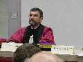 Laurent V�ron listening to the President